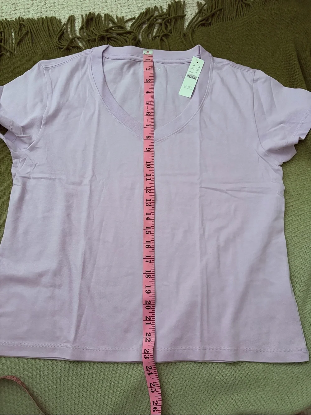 J Crew vintage jersey relaxed V-neck T-shirt